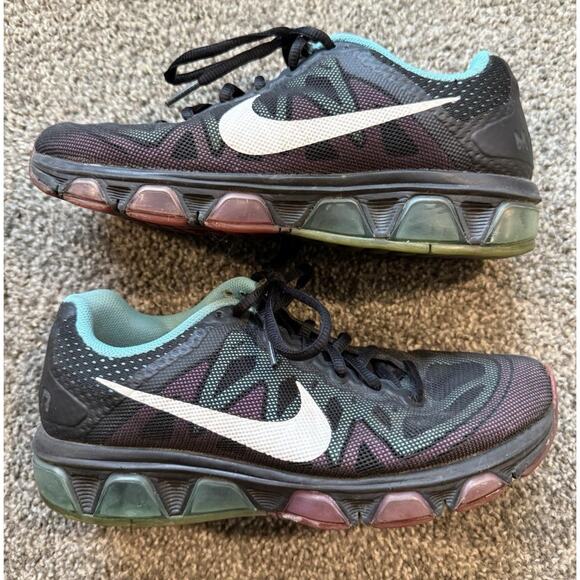 Nike Air Max Tailwind 7 Black/Clearwater 683635 004 Women Running Shoes US 8 - Picture 1 of 11